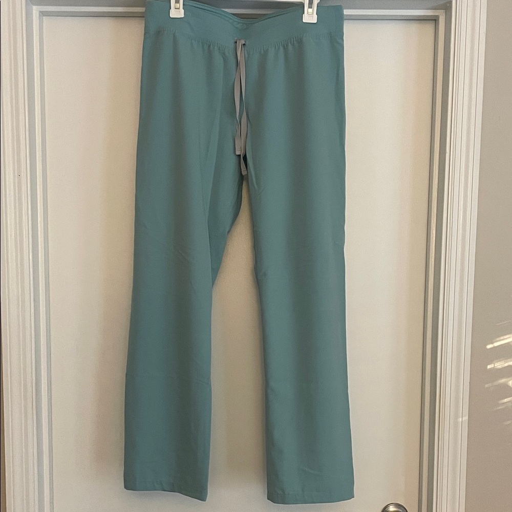 Figs Livingston Scrub Pants in Sea Glass